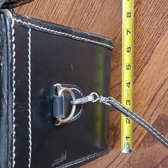 Vintage Black Leather Photographer's Camera/Equipment Bag - Picture 13 of 16